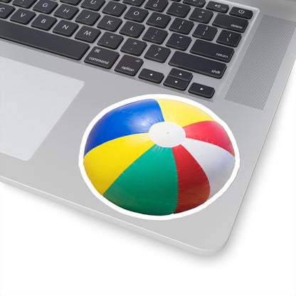 Beach Ball Kiss-Cut Sticker