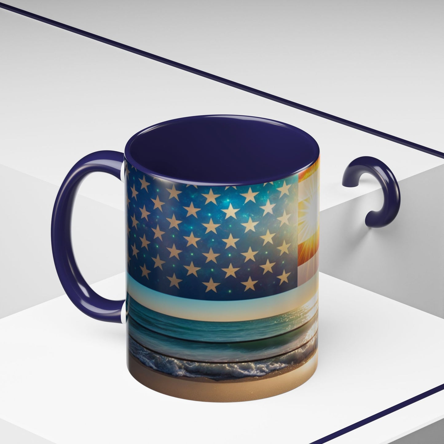 Memorial Accent Coffee Mug