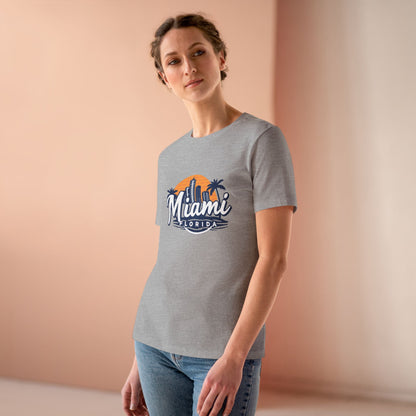 Retro Miami Women's Cotton Tee