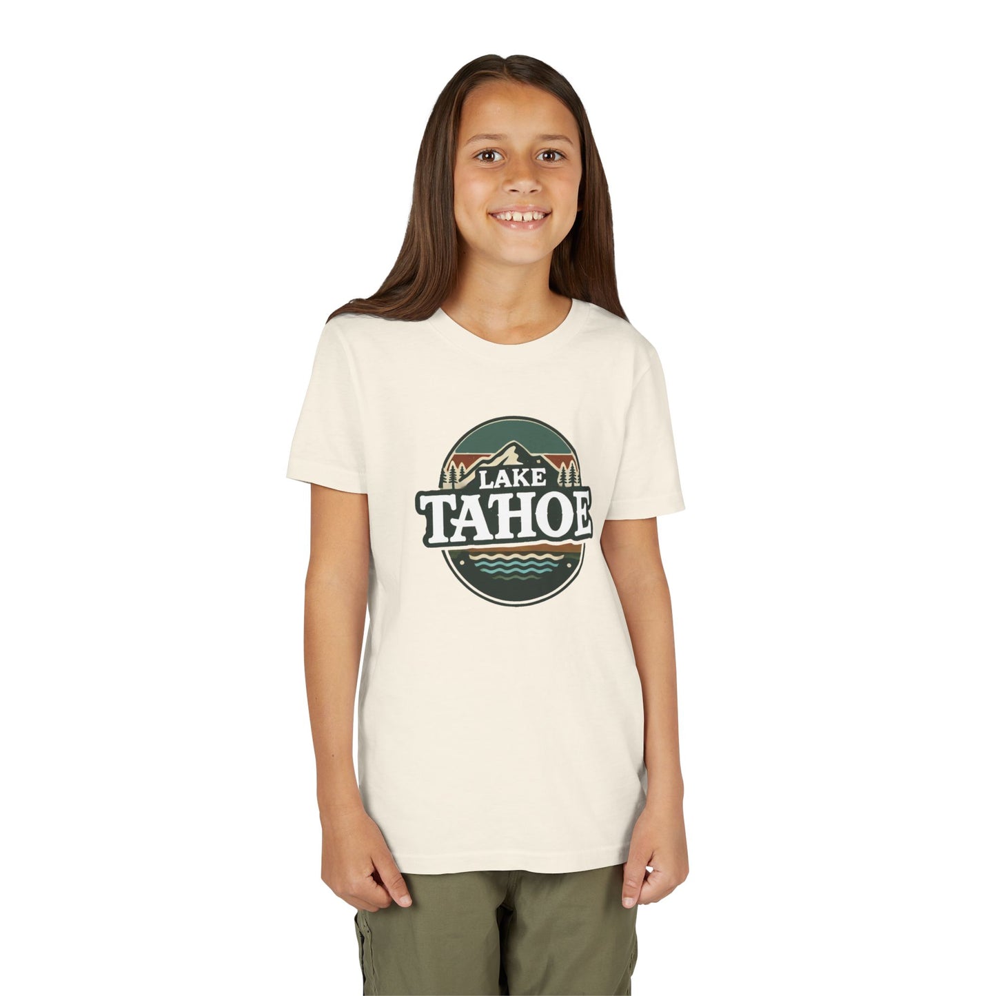 Vintage Lake Tahoe Unisex Youth Short Sleeve Tee