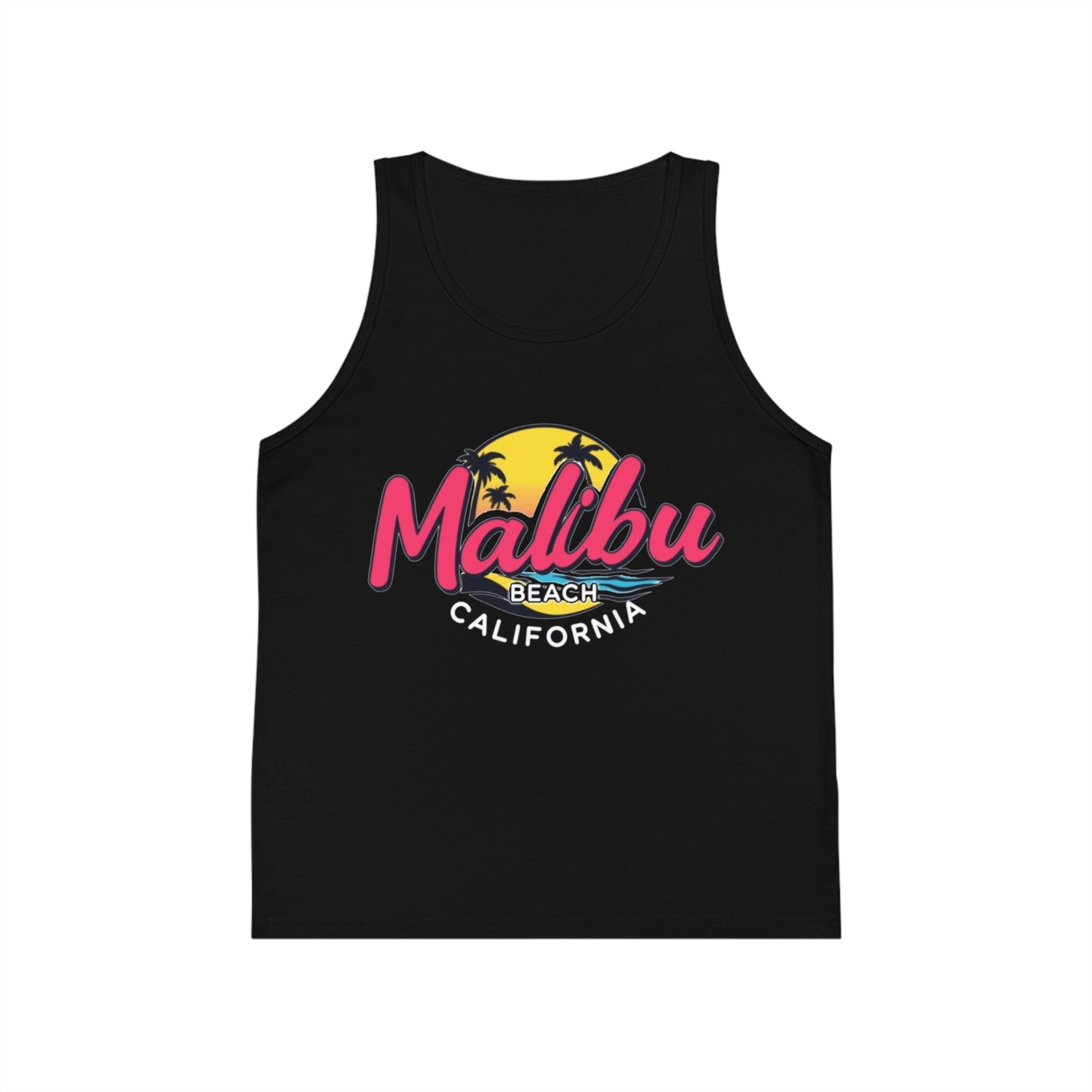 Retro Malibu Unisex Kids Jersey Tank Top