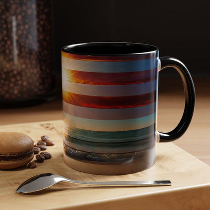 Memorial Accent Coffee Mug