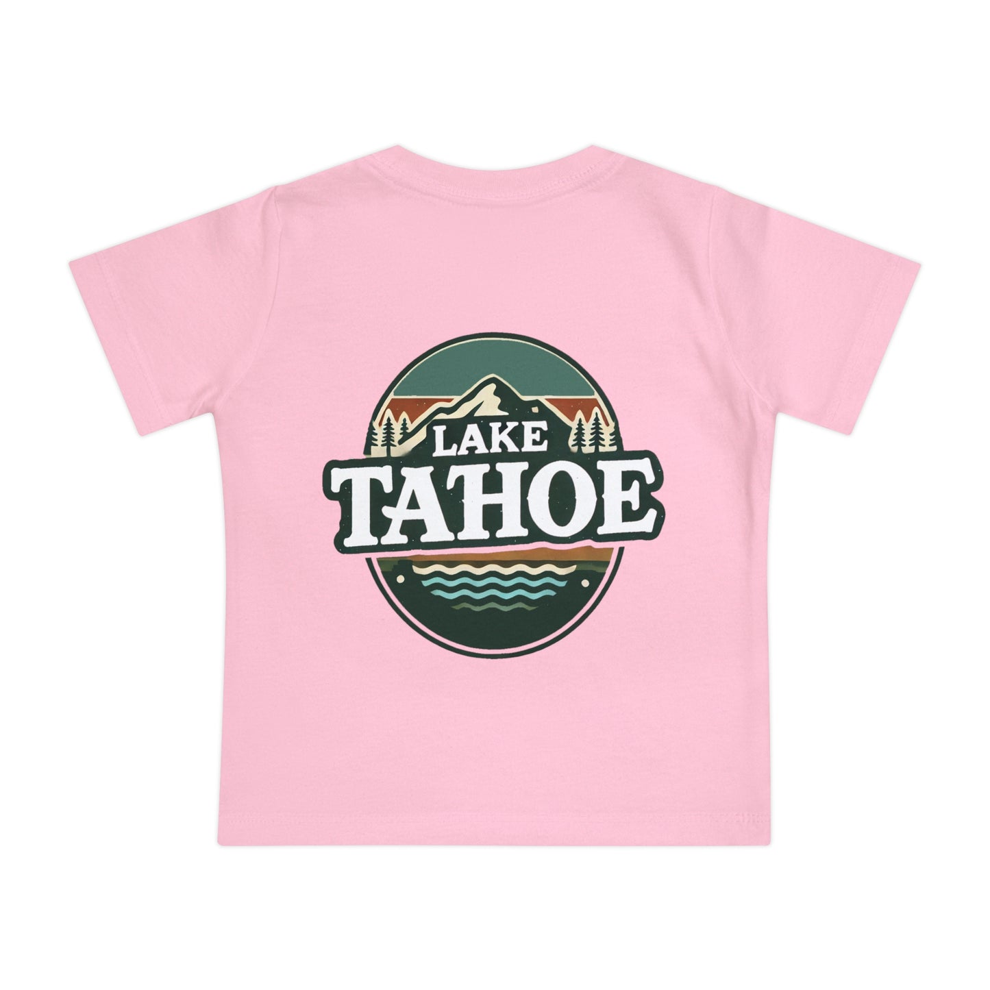 Vintage Lake Tahoe Unisex Baby Short Sleeve T-Shirt