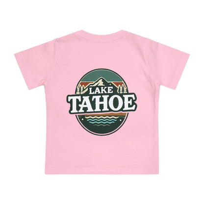 Vintage Lake Tahoe Unisex Baby Short Sleeve T-Shirt