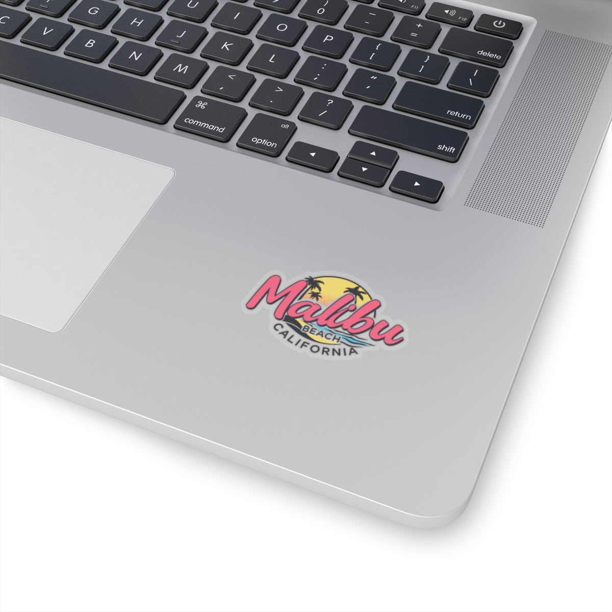 Retro Malibu Kiss-Cut Sticker