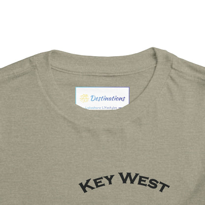 Vibrant Key West Unisex Toddler Short Sleeve Tee