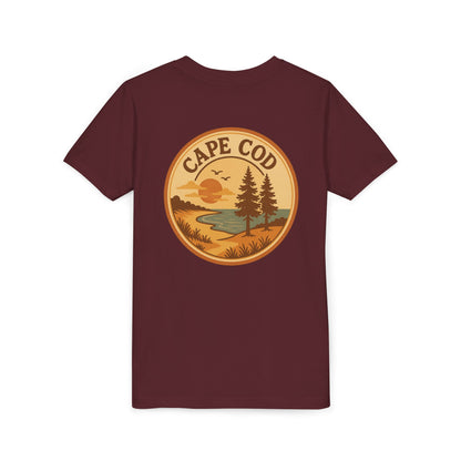 Rustic Cape Cod Unisex Youth Short Sleeve Tee