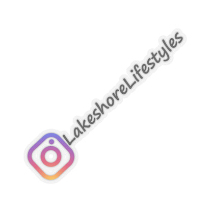 Lakeshore Lifestyles Instagram Kiss-Cut Sticker