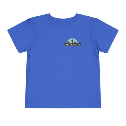 Vintage Traverse City Unisex Toddler Short Sleeve Tee