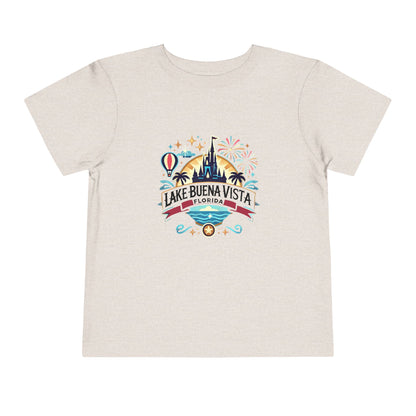 Adventurous Lake Buena Vista Unisex Toddler Short Sleeve Tee