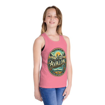 Elegant Avalon Unisex Kids Jersey Tank Top