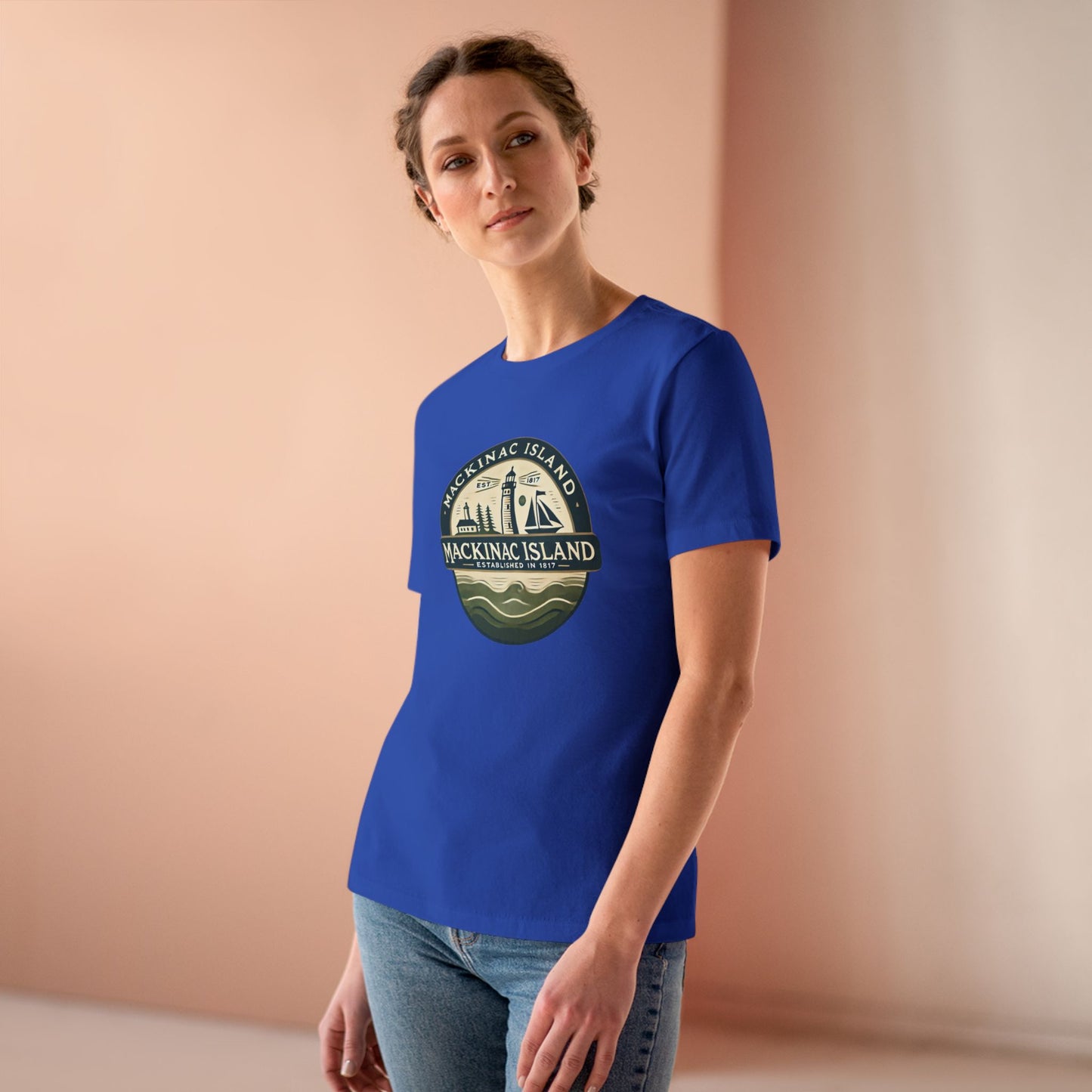 Vintage Mackinac Island Women's Cotton Tee