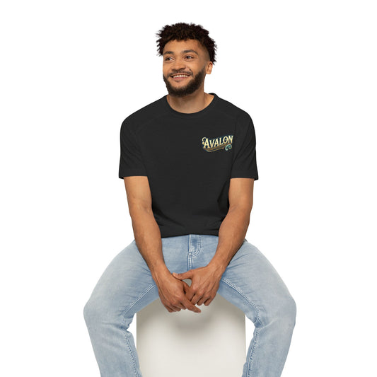 Elegant Avalon Men's Raglan T-Shirt