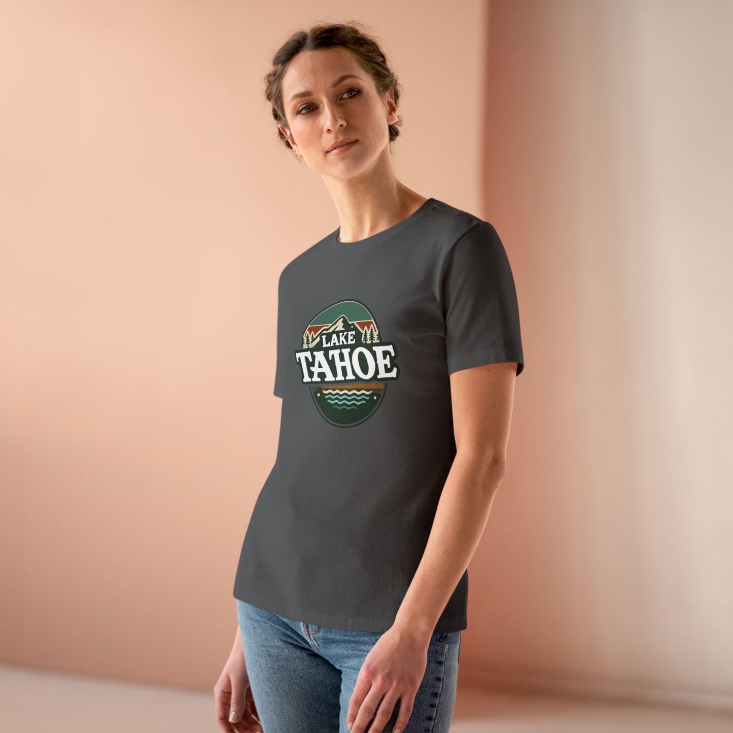 Vintage Lake Tahoe Women's Cotton Tee