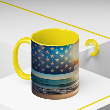 Memorial Accent Coffee Mug