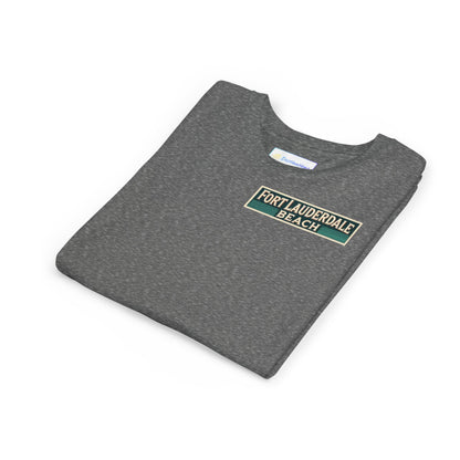 Vintage Fort Lauderdale Unisex Youth Short Sleeve Tee