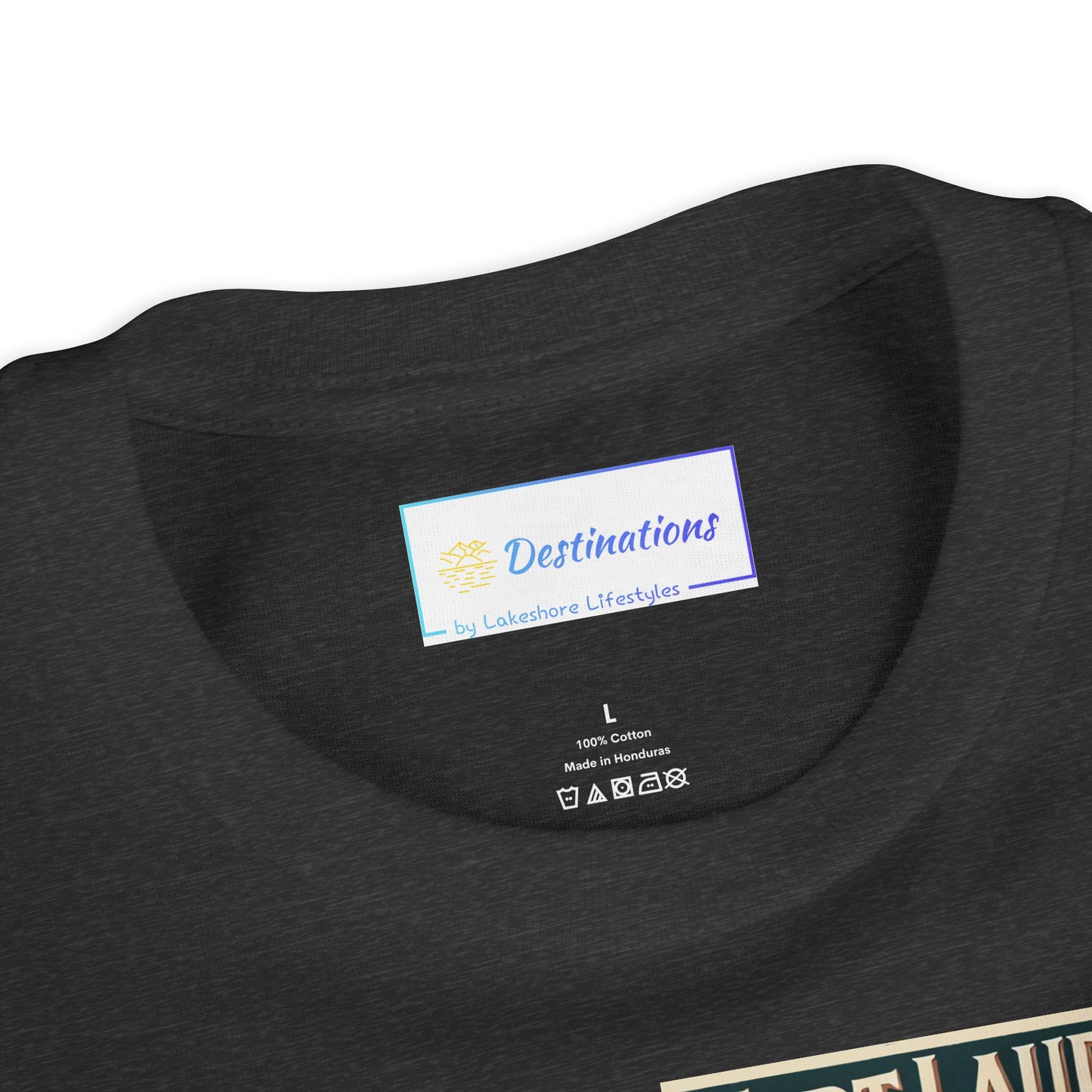 Vintage Fort Lauderdale Unisex Youth Short Sleeve Tee