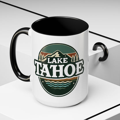 Vintage Lake Tahoe Accent Coffee Mug