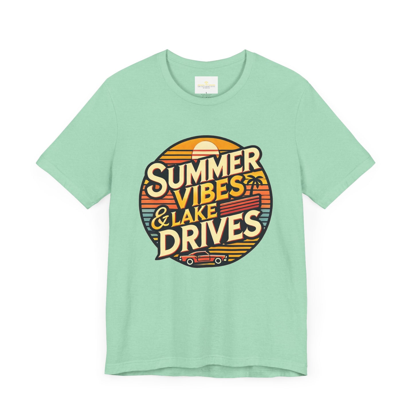 Summer Vibes & Lake Drives Short Sleeve Tee