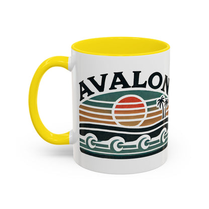 Retro Avalon Accent Coffee Mug