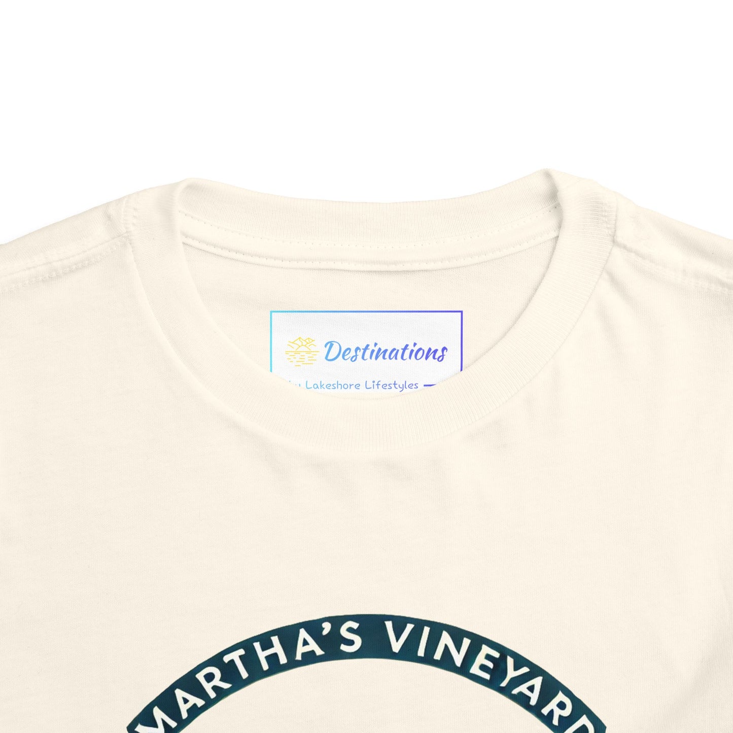 Vintage Martha's Vineyard Unisex Toddler Short Sleeve Tee