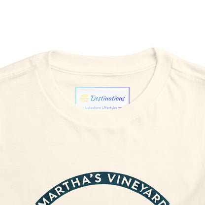 Vintage Martha's Vineyard Unisex Toddler Short Sleeve Tee