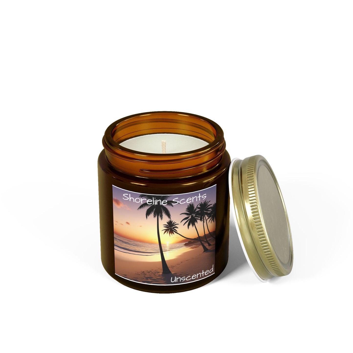 Unscented Candle (Apricot Wax)