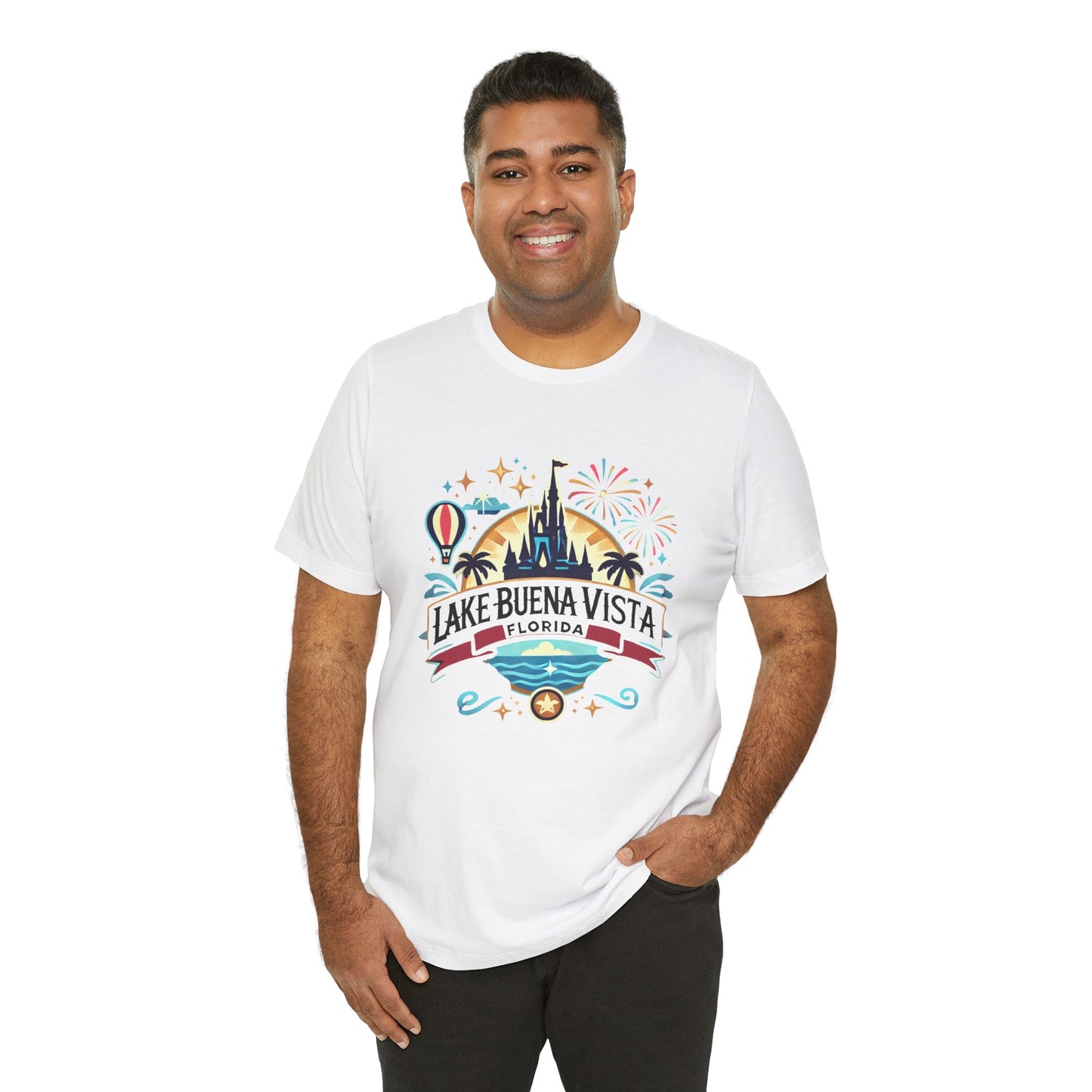 Adventurous Lake Buena Vista Unisex Jersey Short Sleeve Tee