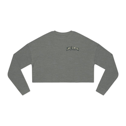 Vintage Lake Geneva Women's Cropped Sweatshirt