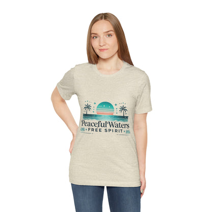 Peaceful Waters Free Spirit Jersey Short Sleeve Tee