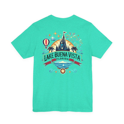 Adventurous Lake Buena Vista Unisex Jersey Short Sleeve Tee