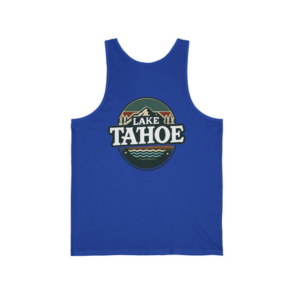 Vintage Lake Tahoe Unisex Jersey Tank