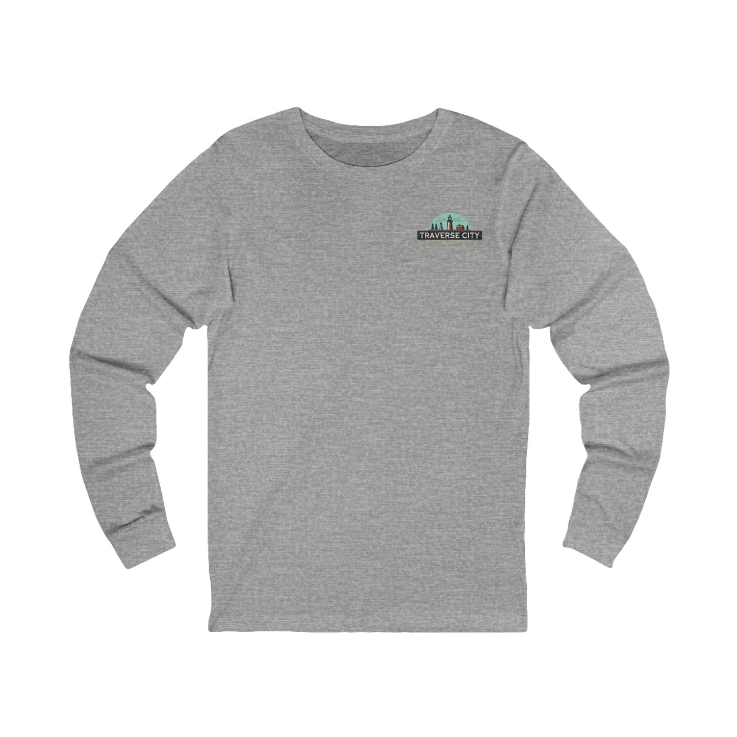 Vintage Traverse City Unisex Jersey Long Sleeve Tee