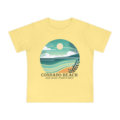 Coastal Vibes Condado Beach Unisex Baby Short Sleeve T-Shirt