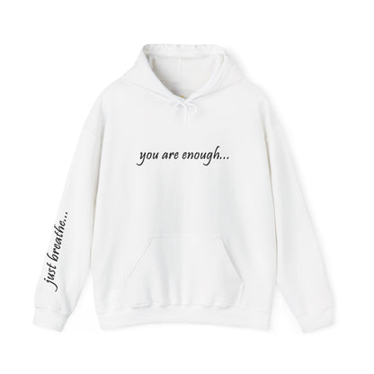 You Are Enough - Mental Health Awareness Cotton Hoodie