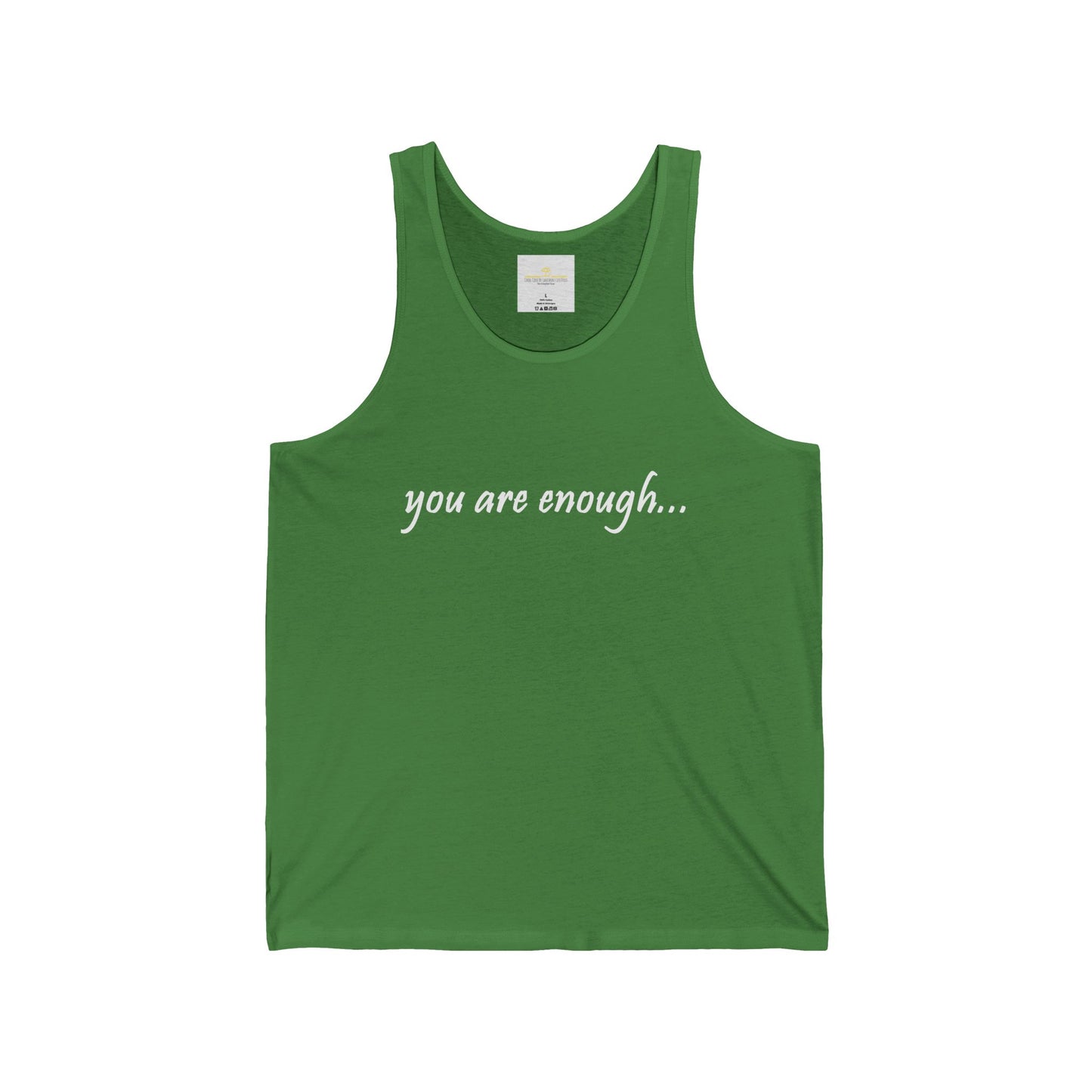 You Are Enough - Mental Health Awareness Unisex Jersey Tank