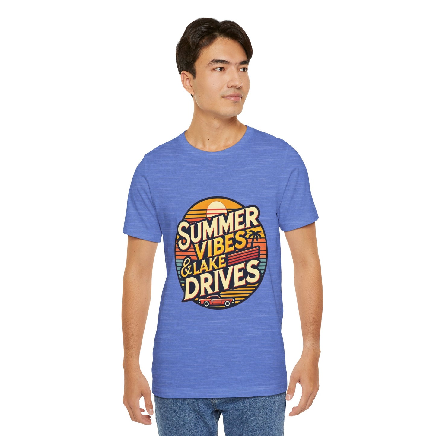 Summer Vibes & Lake Drives Short Sleeve Tee