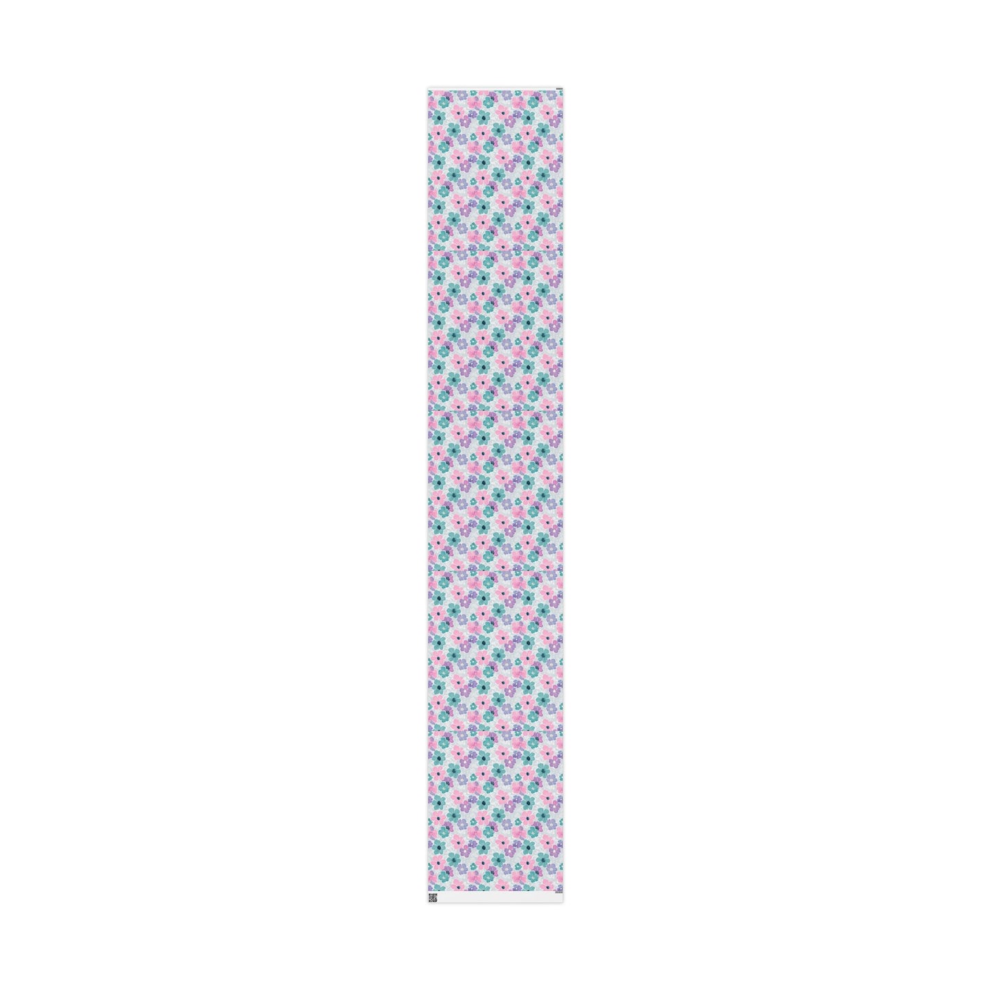 Pastel Floral Print Wrapping Paper