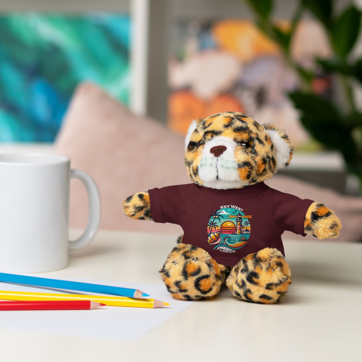 Vibrant Key West Stuffed Animals with Tee