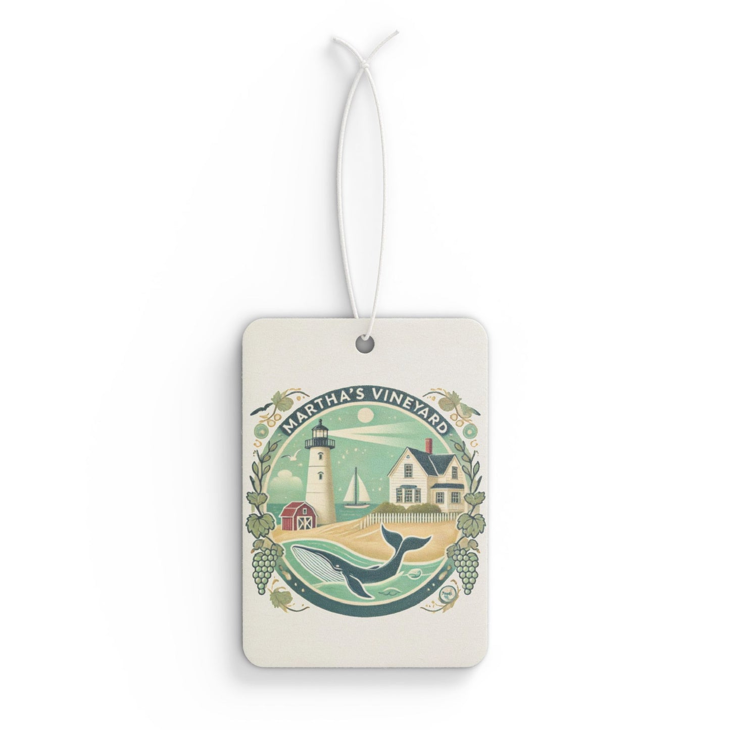 Vintage Martha's Vineyard Car Air Freshener