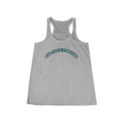 Vintage Martha's Vineyard Women's Flowy Racerback Tank