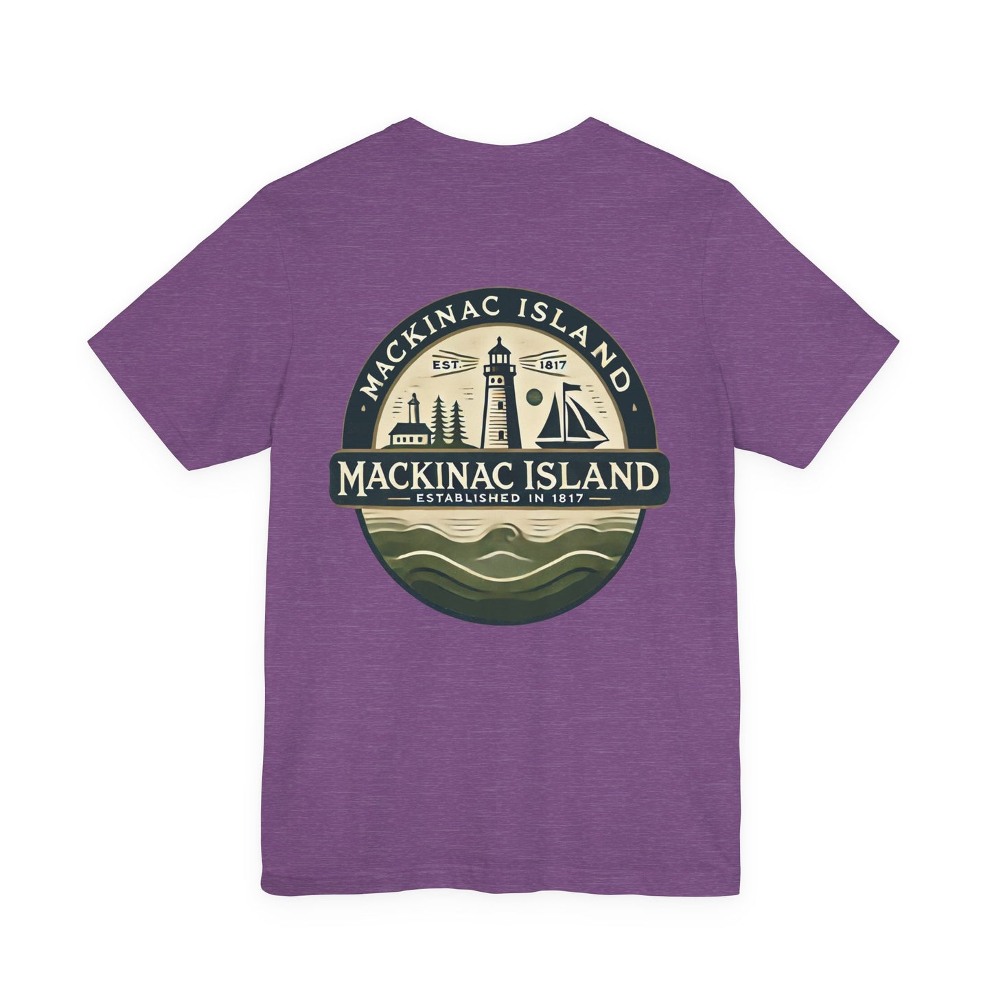 Vintage Mackinac Island Unisex Jersey Short Sleeve Tee