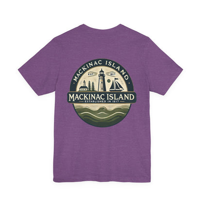 Vintage Mackinac Island Unisex Jersey Short Sleeve Tee