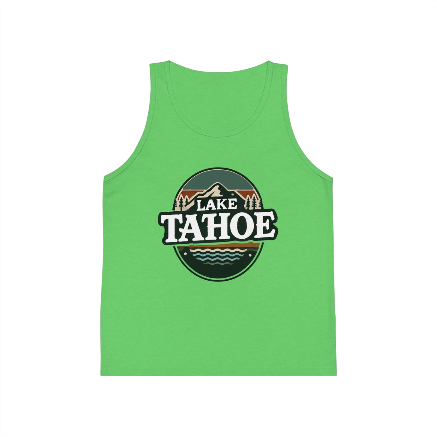 Vintage Lake Tahoe Unisex Kids Jersey Tank Top