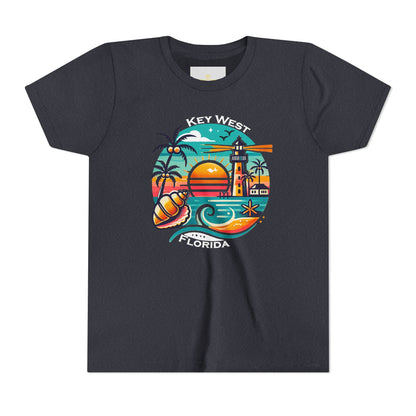 Vibrant Key West Youth Short Sleeve Tee