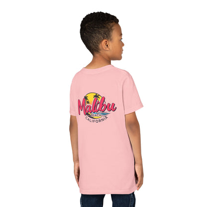 Retro Malibu Unisex Youth Short Sleeve Tee