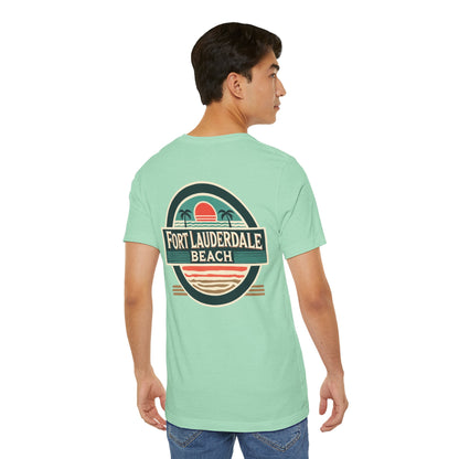 Vintage Fort Lauderdale Unisex Jersey Short Sleeve Tee