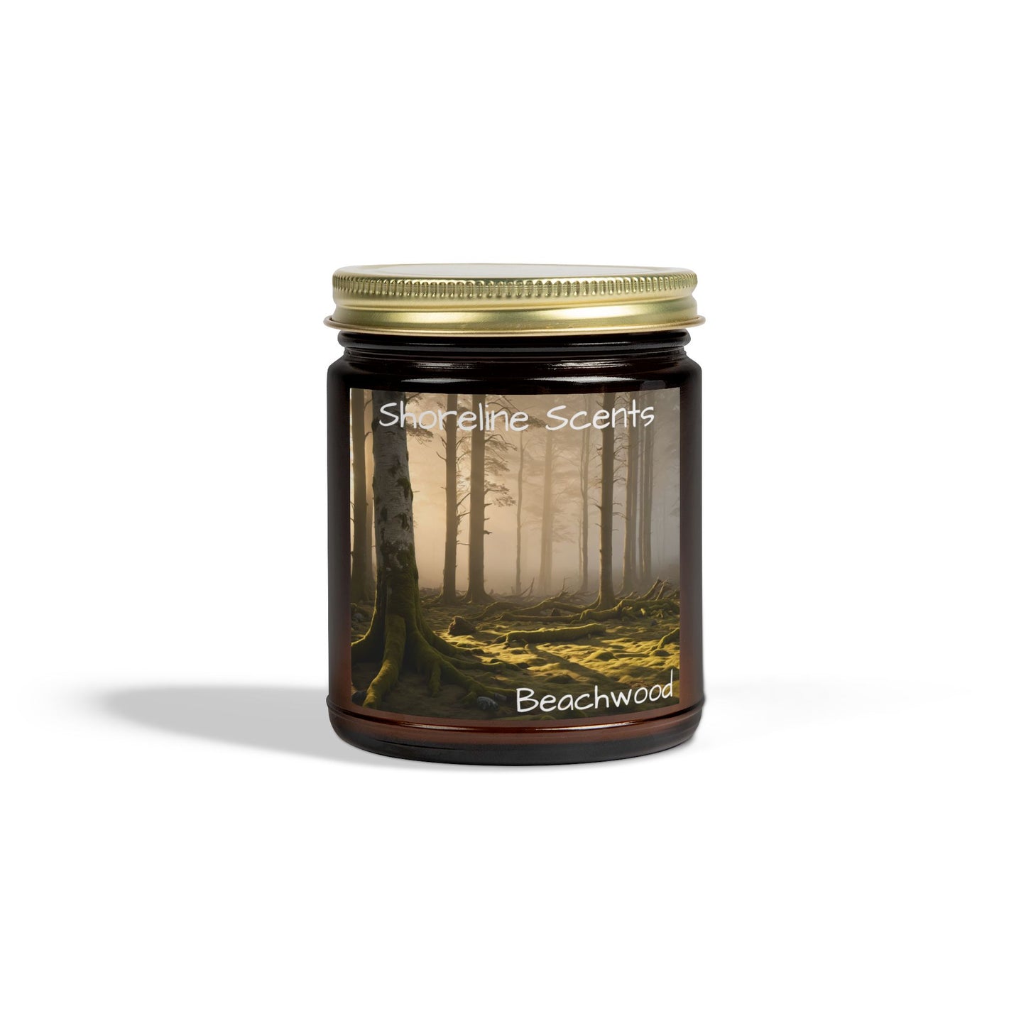 Beachwood Scented Candle (Apricot Wax)