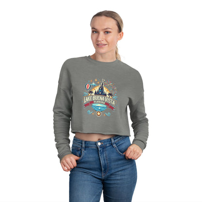 Adventurous Lake Buena Vista Women's Cropped Sweatshirt