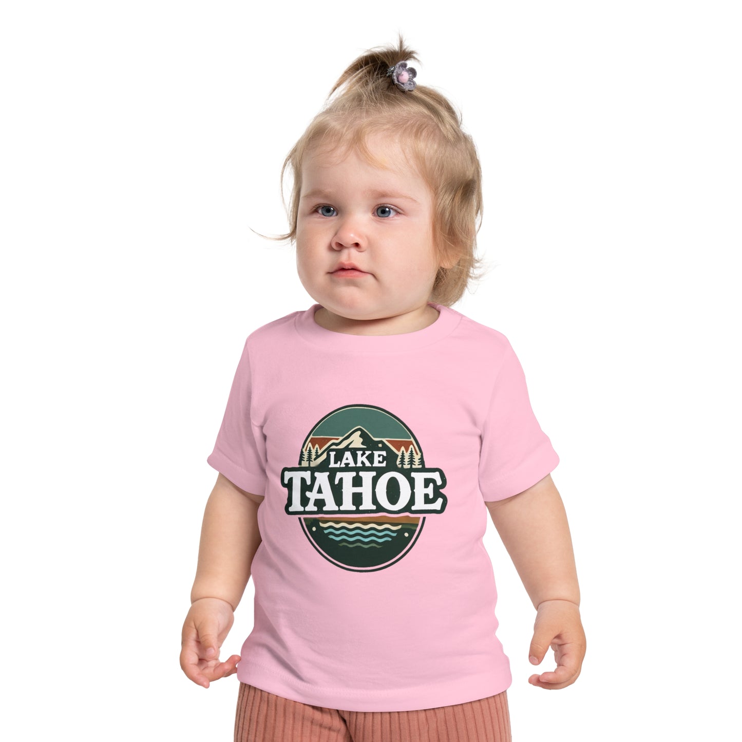 Vintage Lake Tahoe Unisex Baby Short Sleeve T-Shirt